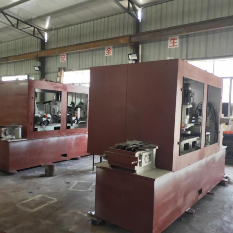 Máquina retificadora de linha reta para freio a disco de automóvel